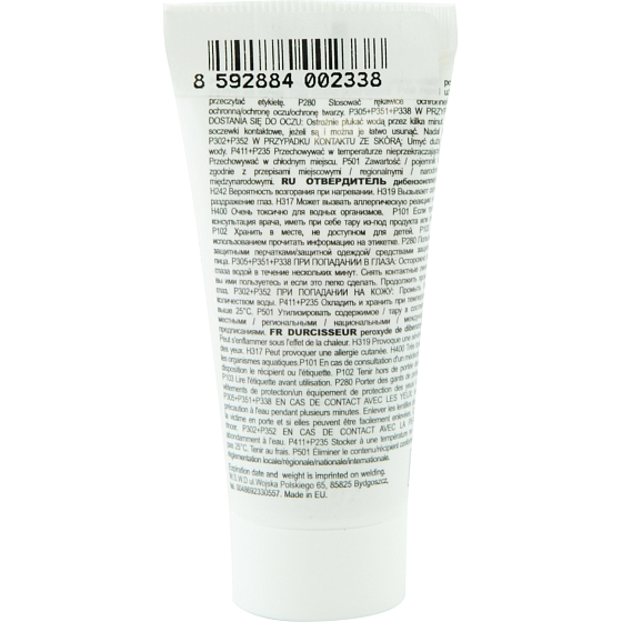 Mako Initiator paste for PE filler, hardener, red, 15 g