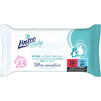 Linteo Baby Ultra Sensitive Wet Wipes, 64 pcs