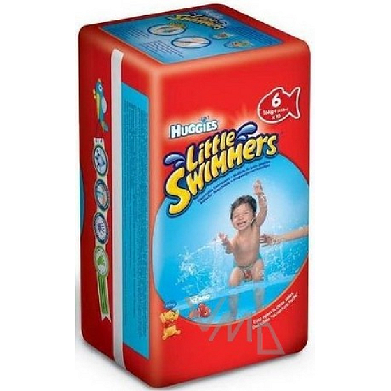 Huggies Little Swimmers 6 disposable diapers for water 16 kg 10 pieces