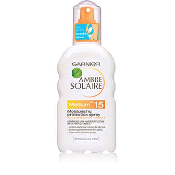 Garnier Ambre Solaire SPF15 Sun Spray Medium 200 ml