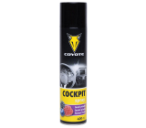 Coyote Cocpit Berries antistatic, cleans and treats plastic, leather, rubber, wood, imitation leather in the interior of the vehicle 400 ml spray