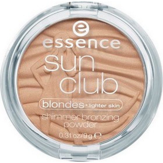 Essence Sun Club Shimmer Bronzing Powder Shimmering Bronze Powder 10 Sunkissed 9 g