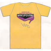 Nekupto T-shirt Voluntary Association of Shopping Fanatics Honorary Member 1 piece