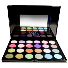 Be Chic! Playful Colors, palette of 24 eye shadows, 28 g