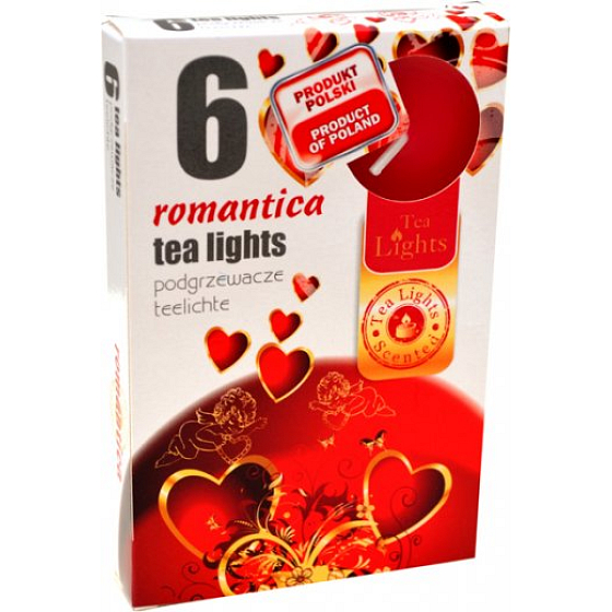Tea Lights Romantic scent scented tea lights 6 pieces
