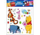 Disney Winnie the Pooh Wall Stickers with Postcard 30 x 30 cm
