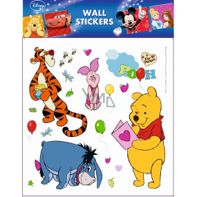 Disney Winnie the Pooh wall stickers with postcard 30 x 30 cm