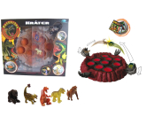 EP Line Predators volcano with UV flashlight and figures, recommended age 3+