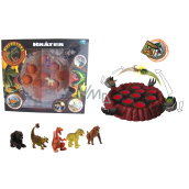 EP Line Predators volcano with UV flashlight and figures, recommended age 3+