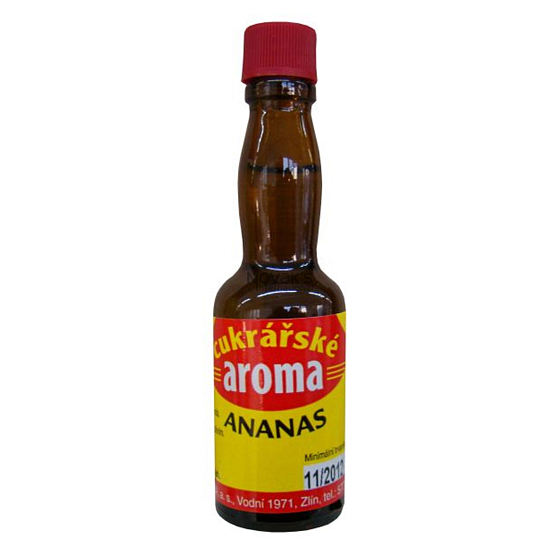 Aroma Pineapple Alcohol Flavoring for Pastries, Beverages, Ice Cream, and Confectionery Products 20 ml