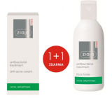 Ziaja Med Antibacterial light skin cream against acne 50 ml + cleansing tonic for oily and problematic skin 200 ml, duopack