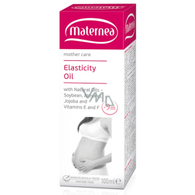 Maternea oil for skin elasticity with natural oils - soy, almond, jojoba and vitamins E and F 100 ml