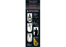 If Mini Mark Bookmarks Murder 6 pieces