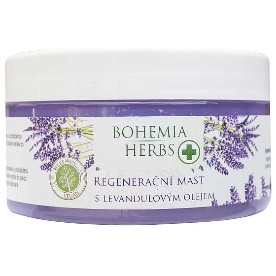 Bohemia Gifts Lavender regenerating ointment with lavender oil 120 ml