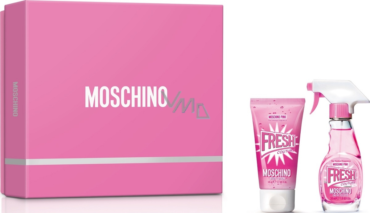 moschino fresh pink gift set