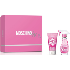 Moschino Fresh Couture Pink eau de toilette for women 30 ml + body lotion 50 ml, gift set