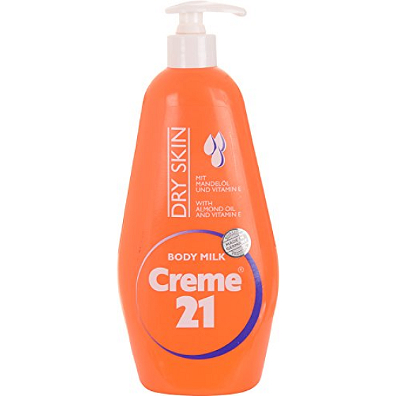 Creme 21 Almond oil + Vitamin E body lotion for dry skin 600 ml