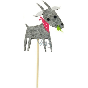 Goat gray recess 11 cm + skewers