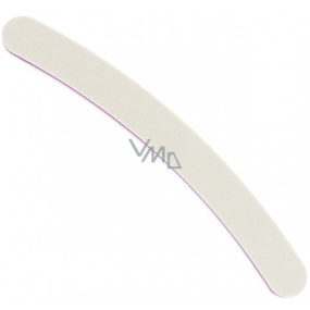 Flat nail file curved oval white 17,5 cm 5312