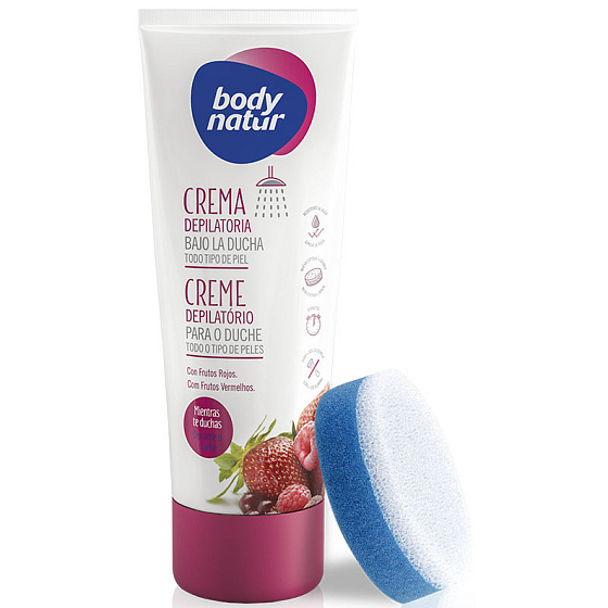Body Natur Red Fruit Depilatory Shower Cream 200 ml