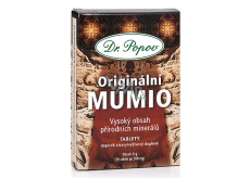 Dr. Popov Original Mumio with a high content of natural minerals, maintains natural immunity, healthy joints, bones, metabolism 200 mg 30 tablets