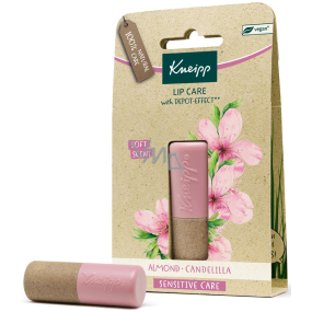 Kneipp Almond Lip Balm 100% natural care for sensitive lips 4.7 g