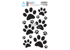 Arch Car sticker, sticker for outdoor use Paws 9 x 15 cm