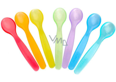 Baby Farlin Colored spoon for children 12 m + package of 7 pieces