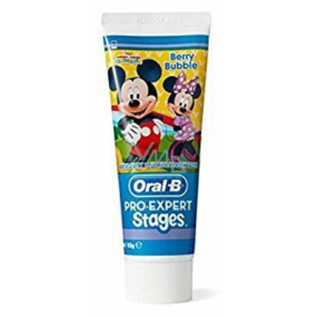 Oral-B Pro Expert Stages Mickey Mouse - Berry Bubble toothpaste for children 6+, 75 ml