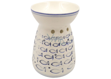 Porcelain aroma lamp with small fish 11 cm