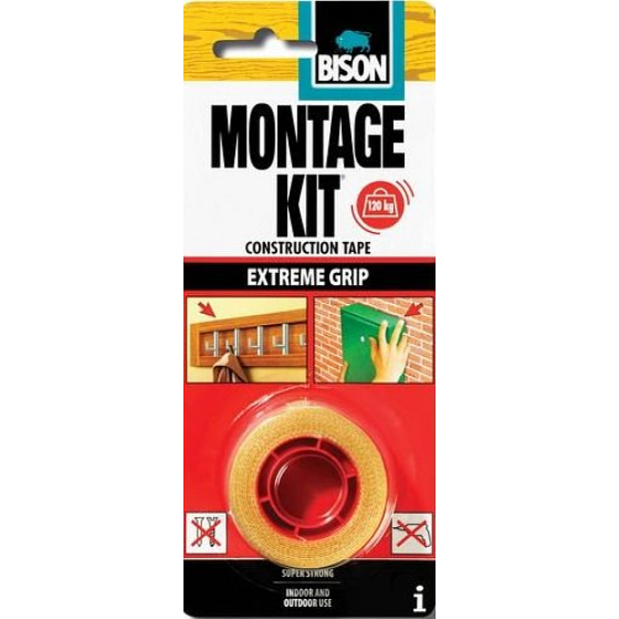 Bison Montagekit double-sided adhesive tape 1.5 mx 19 mm