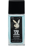 Playboy You 2.0 Loading perfumed deodorant glass for men 75 ml