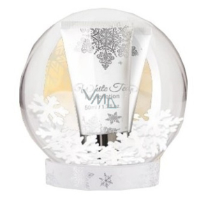 My Snowflake White tea shower gel 50 ml + body lotion 50 ml + soap confetti flakes, cosmetic set for women