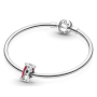 Charm Sterling silver 925 Disney Cinderella - Suzy the mouse with needle and thread, bead for bracelet film