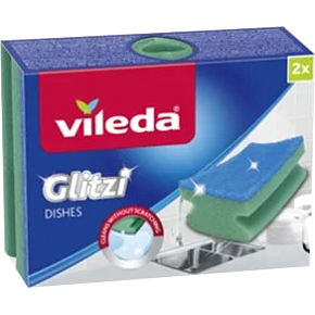 Vileda Glitzi Dish Sponge 2 pcs
