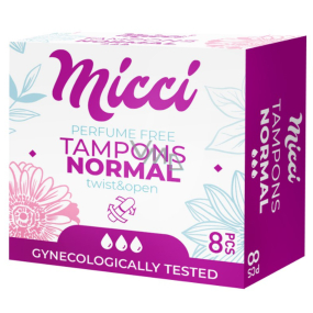 Micci Normal ladies tampons 8 pieces