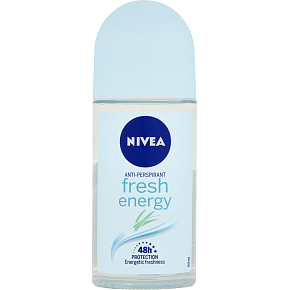 Nivea Fresh Energy Roll-On Antiperspirant, 50 ml