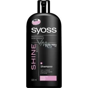Syoss Shine Boost shampoo for normal and weakened hair 500 ml