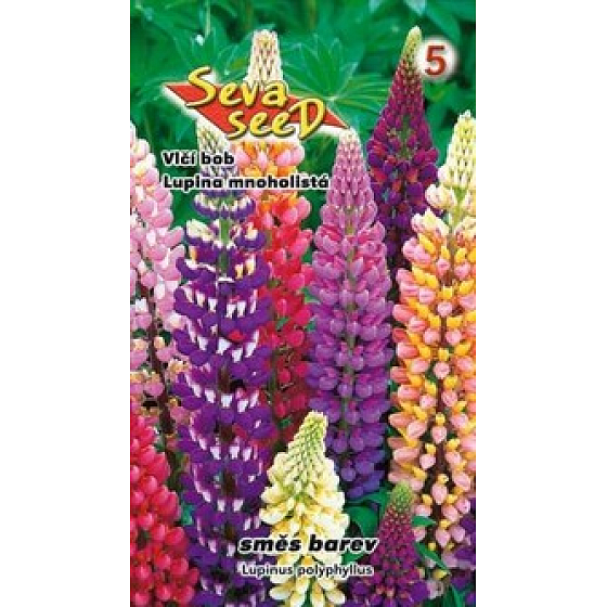 Seva Seed lupine Rusell - a mixture of colors 1.5 g