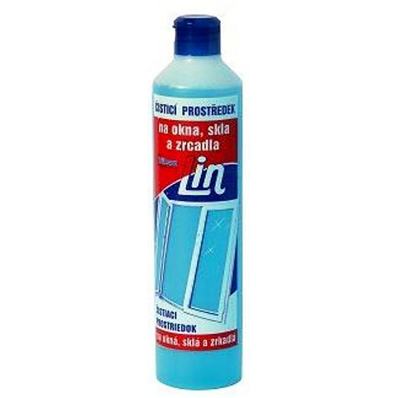 Lin window Removes dirt, grease quickly and effectively and leaves the surface smudge-free refill 500 ml