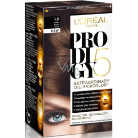 Loreal Paris Prodigy 5 Hair Color 3.0 Brown / Black