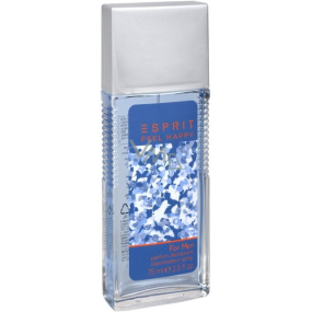 Esprit Feel Happy for Men perfumed deodorant glass for men 75 ml