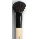 Be Chic! Professional White B 01 cosmetic brush with natural goat bristles for powder 17,5 cm