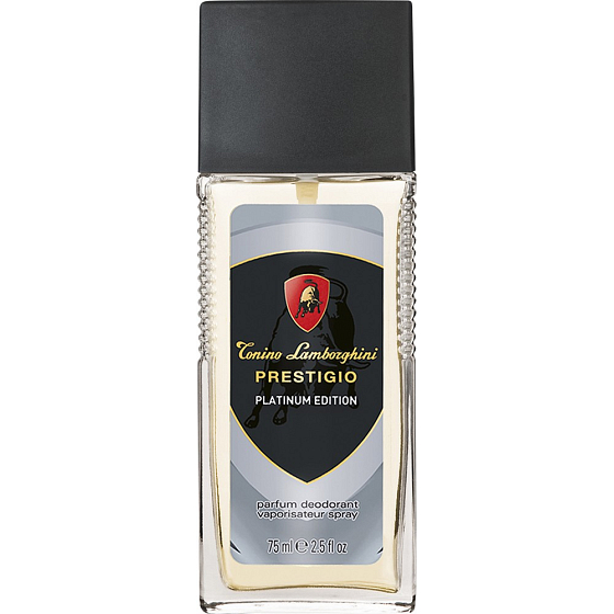Tonino Lamborghini Prestigio Platinum Edition perfumed deodorant glass for men 75 ml