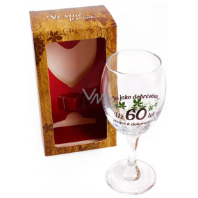 Albi Wine glass For 60 years 220 ml