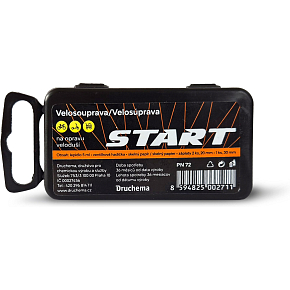 Druchema Start Asperg Repair Kit for Inner Tubes, 5 Patches Druchema Start Asperg Repair Kit for Inner Tubes, 5 Patches