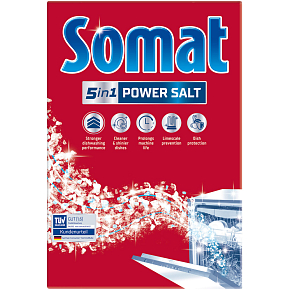 Somat dishwasher salt, 1.5 kg