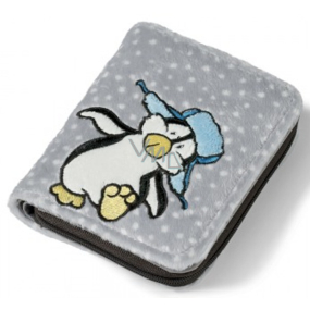 Nici Penguin Ilja - Plush wallet 16 x 9.5 cm