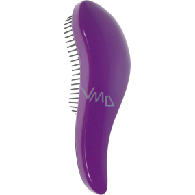 Brush for easy combing of hair 14.5 cm purple 40450
