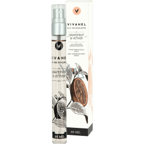 Vivian Gray Vivanel Grapefruit & Vetiver Luxury Eau de Toilette with Essential Oils for Women 10 ml